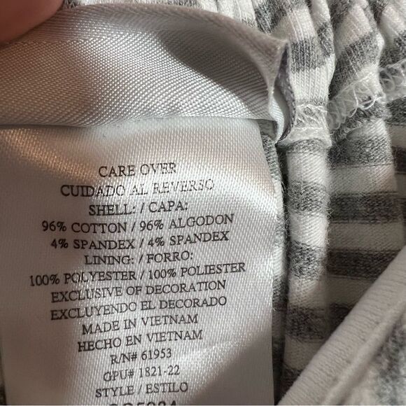 Jona Michelle Gray Yellow Striped Sleeveless Sundress Girls‎ Size 8 - Picture 5 of 8